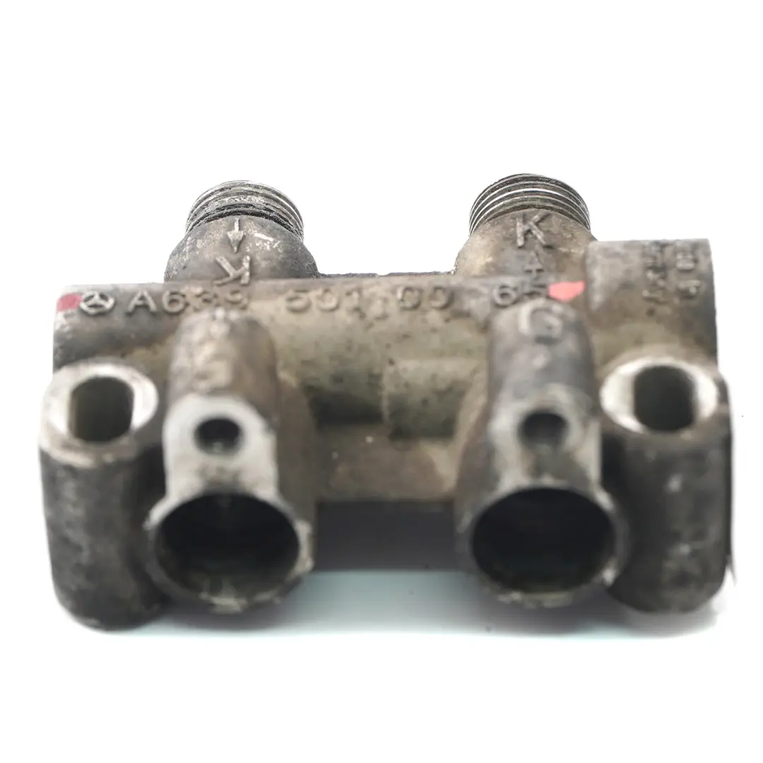 Oil Temperature Valve Mercedes Vito W639 Transsmision Oil Cooling to with Part number A6395010065 Oil Temperature Valve Mercedes Vito W639 Transsmision Oil Cooling - SKU A6395010065 - Part number A6395010065