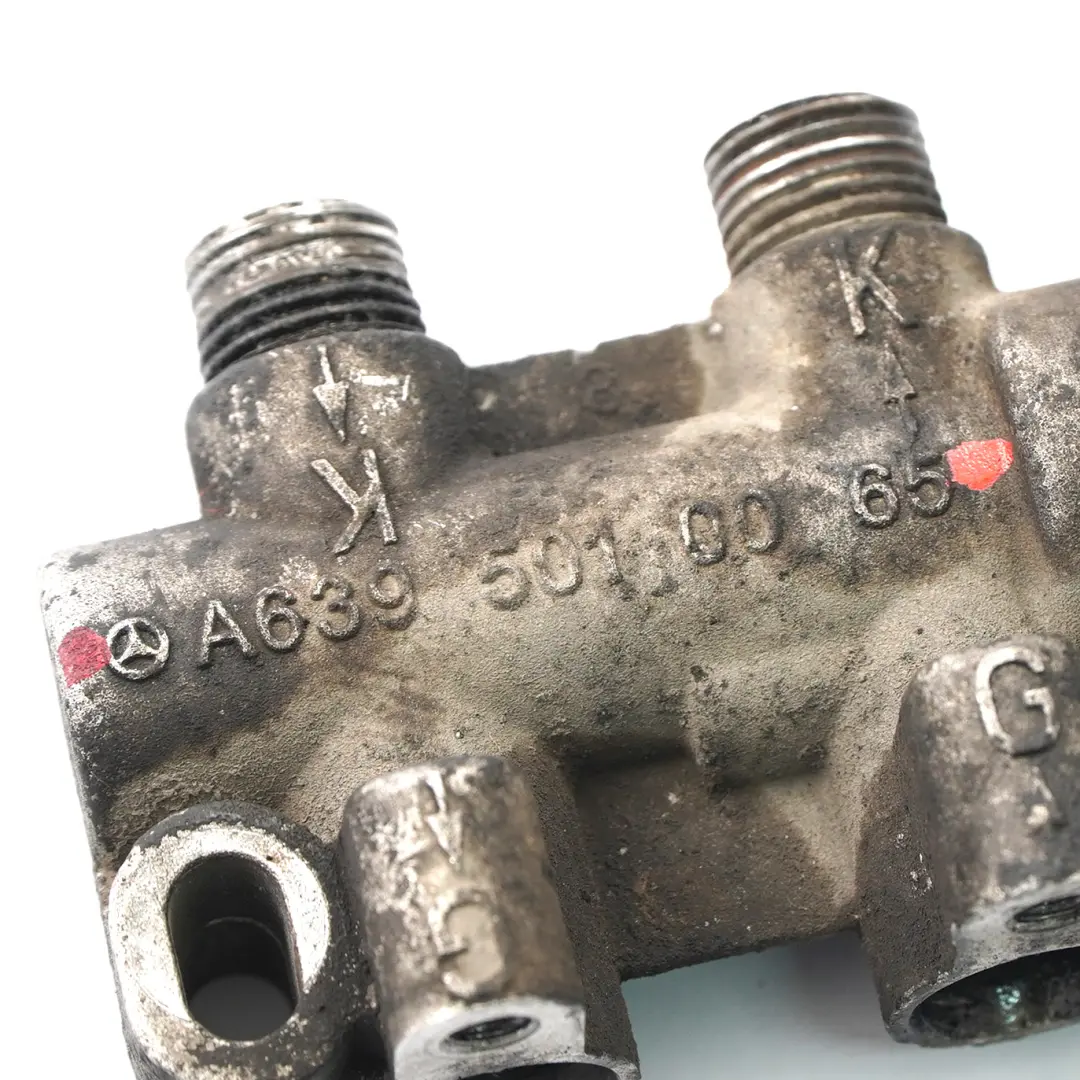 Öltemperatur Ventil Mercedes Vito W639 Transsmision Ölkühlung für mit Teilenummer A6395010065 Öltemperatur Ventil Mercedes Vito W639 Transsmision Ölkühlung - SKU A6395010065 - Teilenummer A6395010065