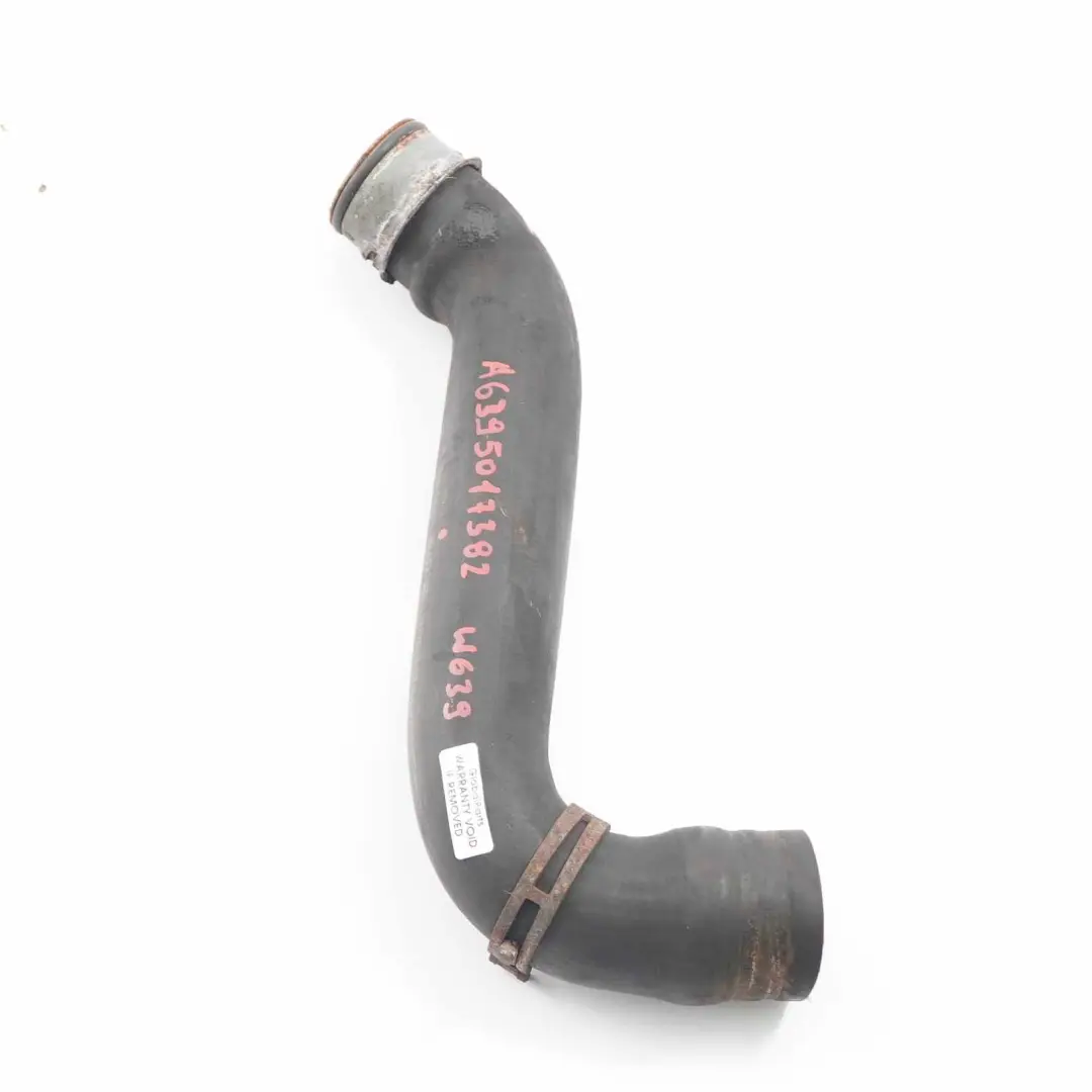 Tubo agua Mercedes W639 Refrigeración Refrigerante Manguera Línea - SKU A6395017382 - Número de pieza A6395017382