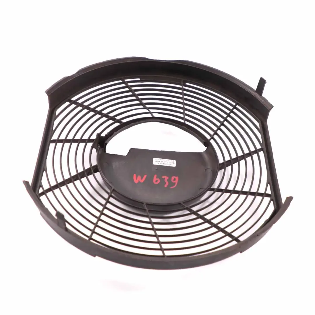 Cooling Radiator Fan Shroud Cover Housing to Mercedes Vito Viano W639 with Part number A6395030001 Mercedes Vito Viano W639 Cooling Radiator Fan Shroud Cover Housing - SKU A6395030001 - Part number A6395030001