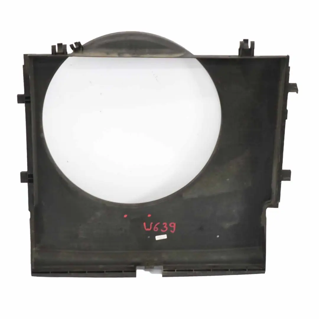 OM646 Cooling Radiator Fan Shroud Cover Frame to Mercedes Vito W639 with Part number A6395051255 Mercedes Vito W639 OM646 Cooling Radiator Fan Shroud Cover Frame - SKU A6395051255 - Part number A6395051255