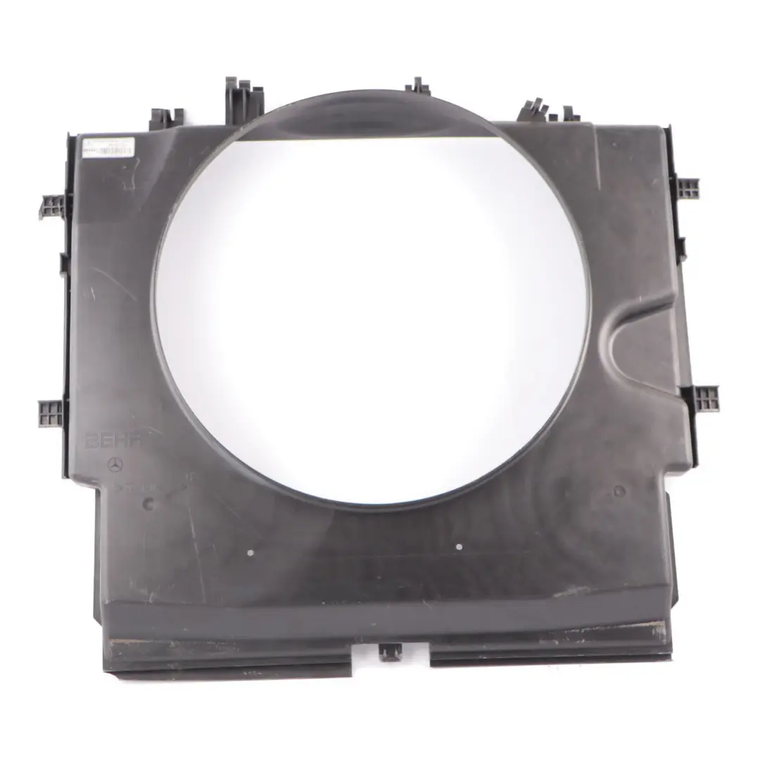 OM651 Cooling Radiator Fan Shroud Cover Frame to Mercedes Vito W639 with Part number A6395051855 Mercedes Vito W639 OM651 Cooling Radiator Fan Shroud Cover Frame - SKU A6395051855 - Part number A6395051855