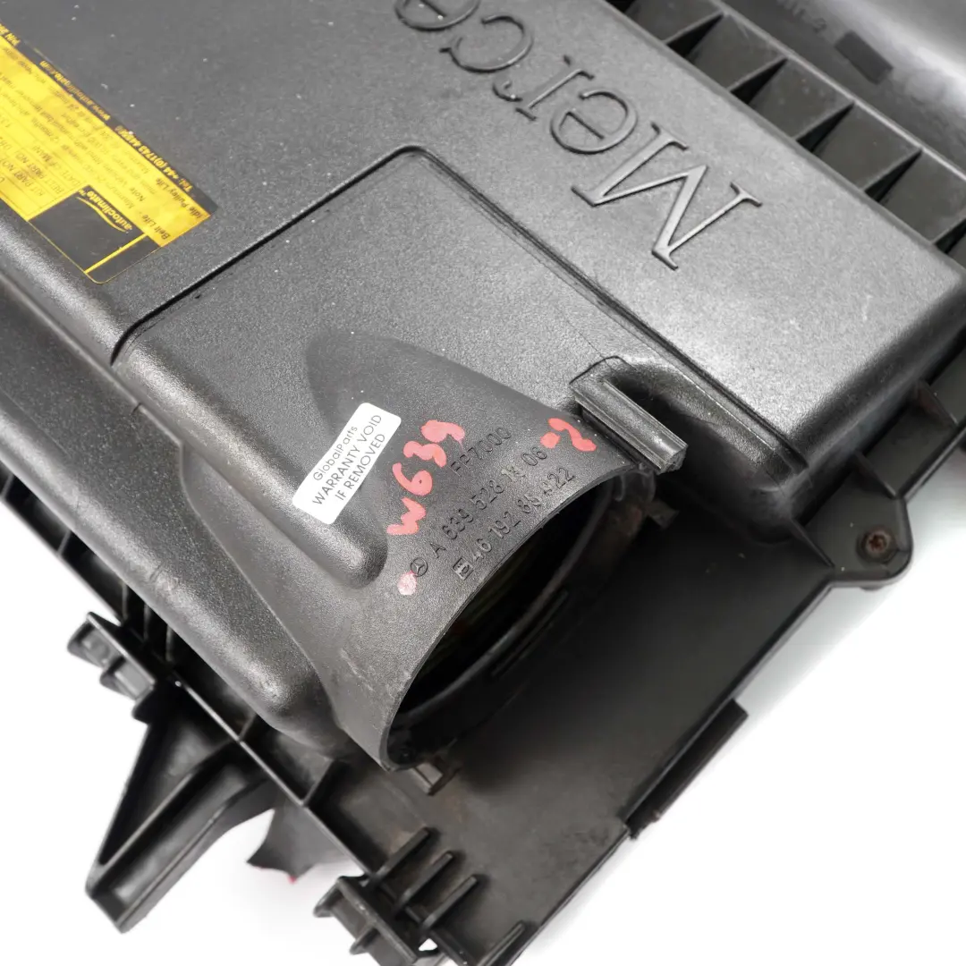 Boitier de filtre a air Diesel pour Mercedes Vito W639 à propos du numéro de pièce A6395281306 Mercedes Vito W639 Boitier de filtre a air Diesel - SKU A6395281306-2 - Numéro de pièce A6395281306