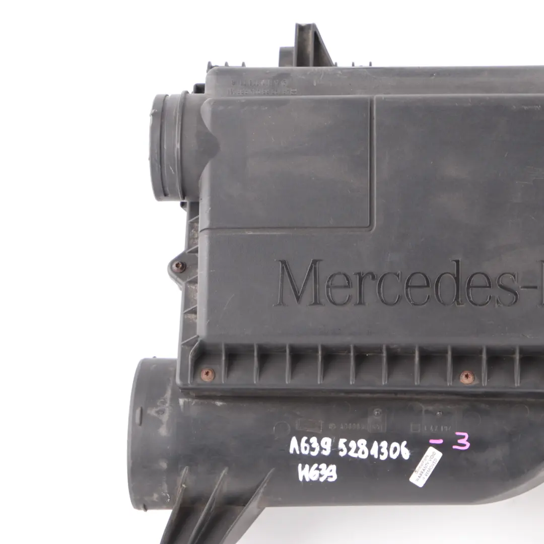 Mercedes Vito W639 Intake Silencer Air Filter Housing Cover Diesel - SKU A6395281306-3 - Part number A6395281306