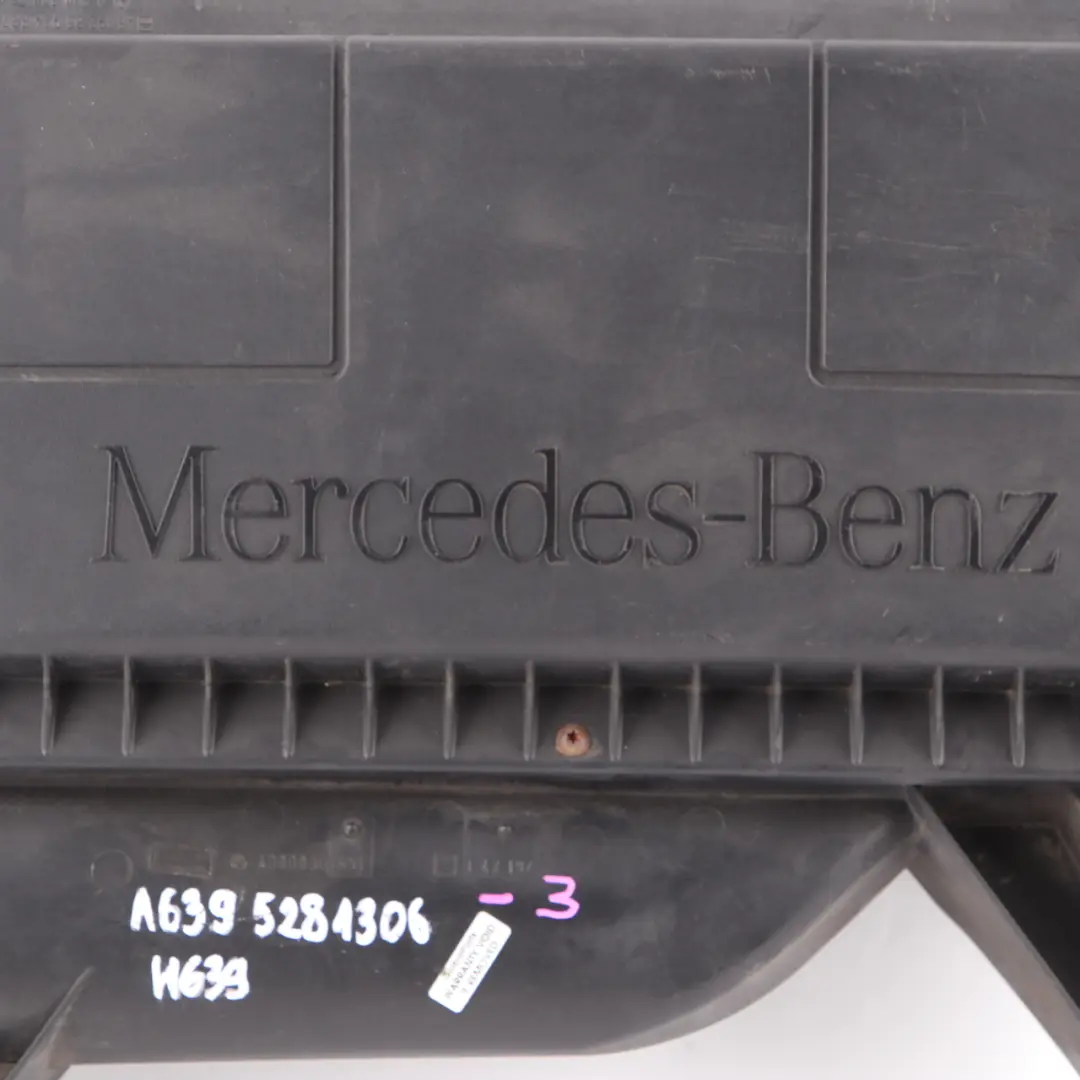 Intake Silencer Air Filter Housing Cover Diesel to Mercedes Vito W639 with Part number A6395281306 Mercedes Vito W639 Intake Silencer Air Filter Housing Cover Diesel - SKU A6395281306-3 - Part number A6395281306