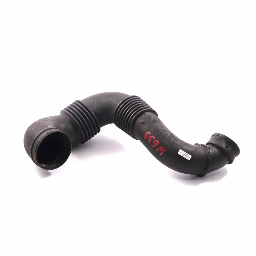 Mercedes Vito W639 OM642 Air Charge Turbocharger Turbo Hose Pipe - SKU A6395282082 - Part number A6395282082