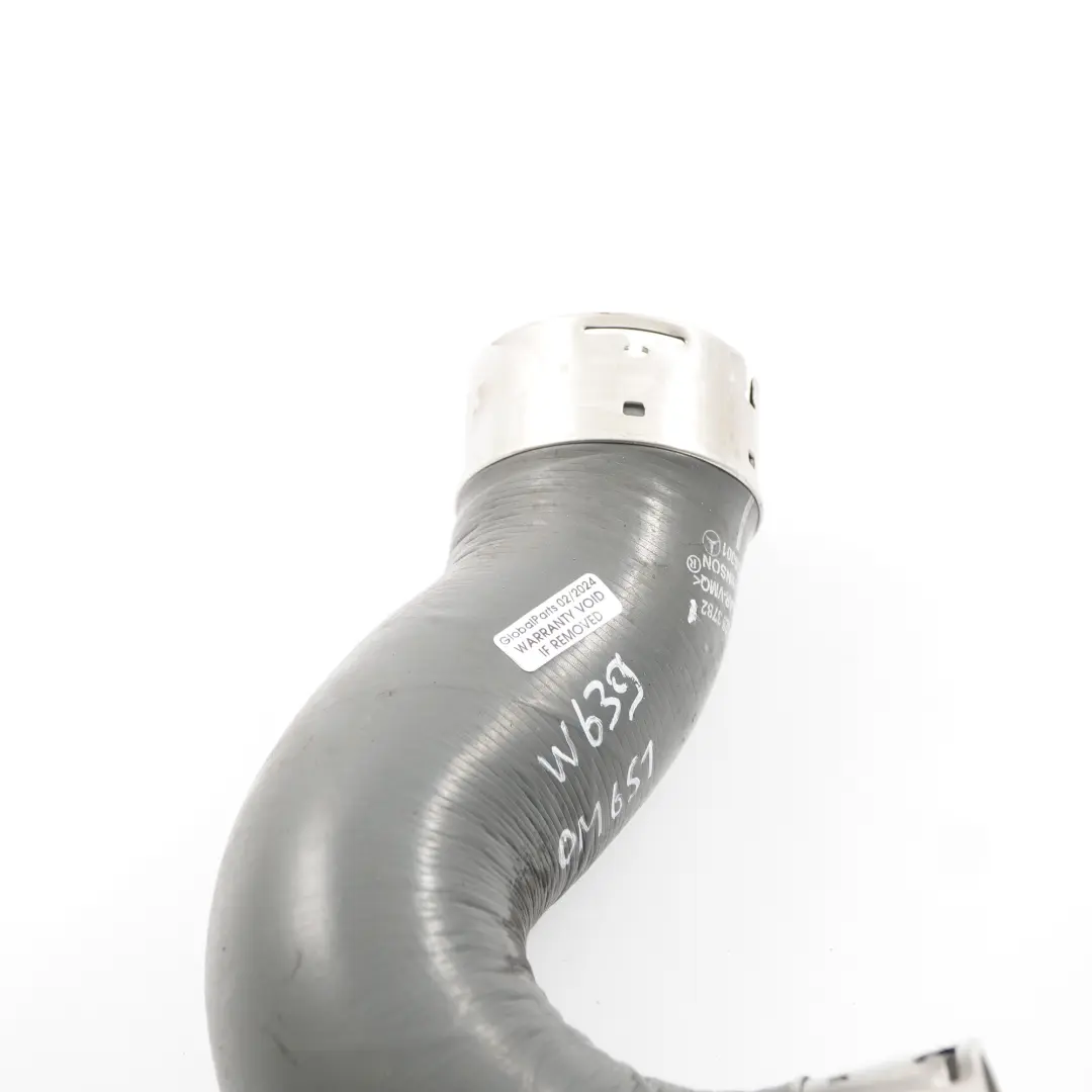 Mercedes Vito W639 Turbo Intercooler Tubo Flujo Aire OM651 Diesel - SKU A6395282882 - Número de pieza A6395282882