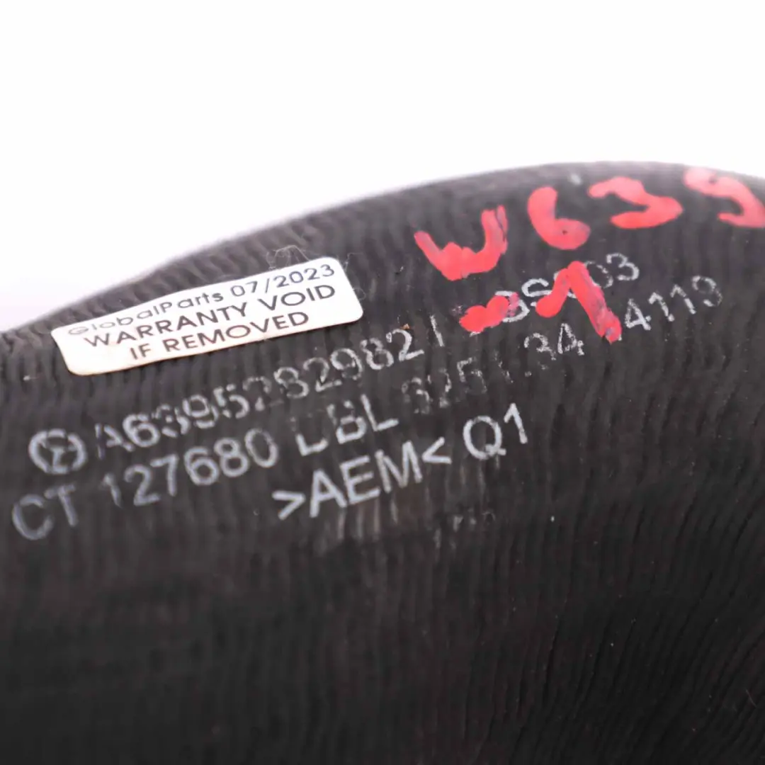 Tubo Flujo Aire OM651 Diesel para Mercedes Vito W639 Turbo Intercooler con número de pieza A6395282982 Mercedes Vito W639 Turbo Intercooler Tubo Flujo Aire OM651 Diesel - SKU A6395282982-1 - Número de pieza A6395282982