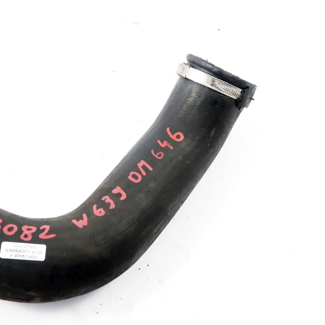 Mercedes W639 Tubo aspirazione aria OM646 Tubo carica intercooler - SKU A6395283082 - Numero di parte A6395283082