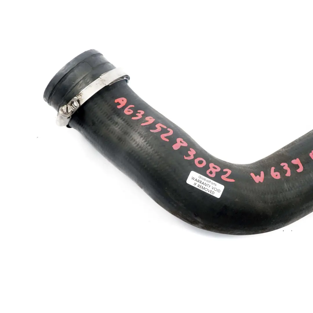 Mercedes W639 OM646 Ladeluft Kühler Intercooler Rohr Schlauch - SKU A6395283082 - Teilenummer A6395283082