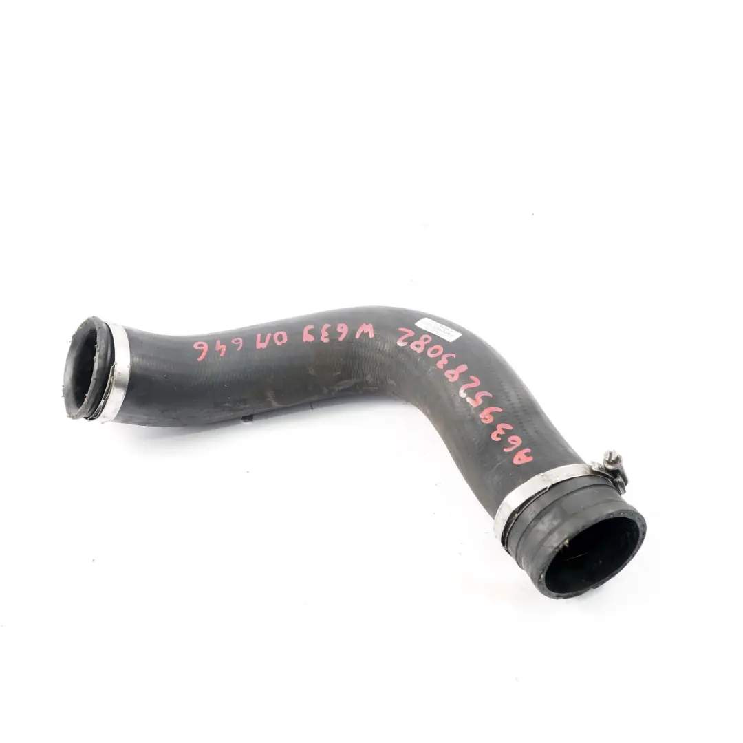 Mercedes W639 OM646 Ladeluft Kühler Intercooler Rohr Schlauch - SKU A6395283082 - Teilenummer A6395283082