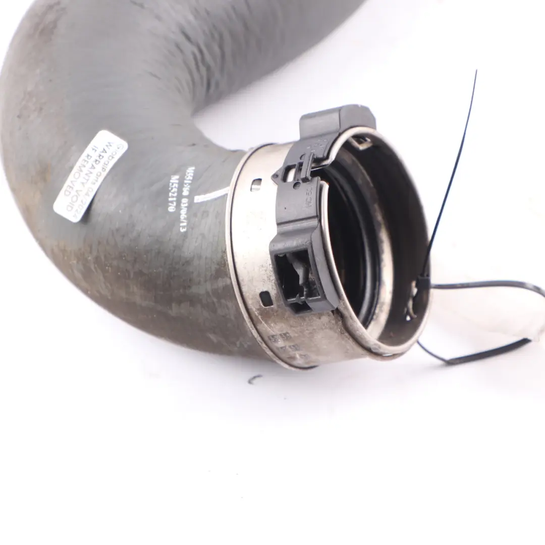 Hose Mercedes Vito W639 OM651 Charge Air Cooler Line to Intercooler with Part number A6395283782 Intercooler Hose Mercedes Vito W639 OM651 Charge Air Cooler Line - SKU A6395283782 - Part number A6395283782