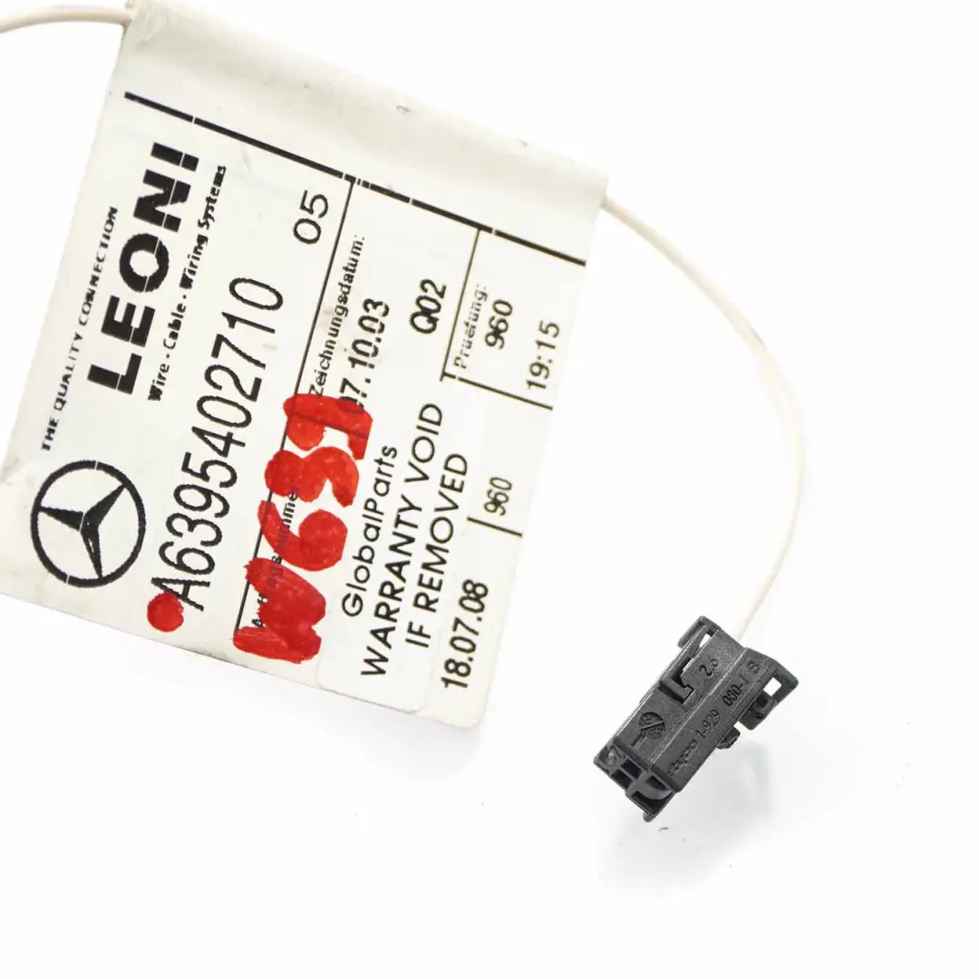 Lettore chiavi Cavo accensione serratura cablaggio per Mercedes W639 con numero di parte A6395402710 Mercedes W639 Lettore chiavi Cavo accensione serratura cablaggio - SKU A6395402710 - Numero di parte A6395402710
