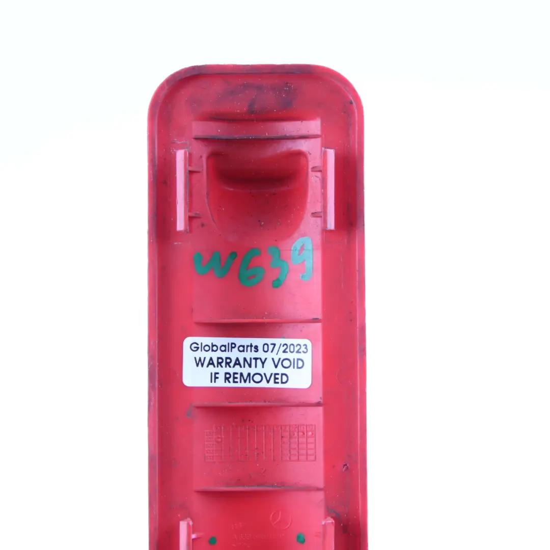 Tapa del Terminal Positivo de Batería Rojo para Mercedes Vito W639 con número de pieza A6395450191 Mercedes Vito W639 Tapa del Terminal Positivo de Batería Rojo - SKU A6395450191 - Número de pieza A6395450191