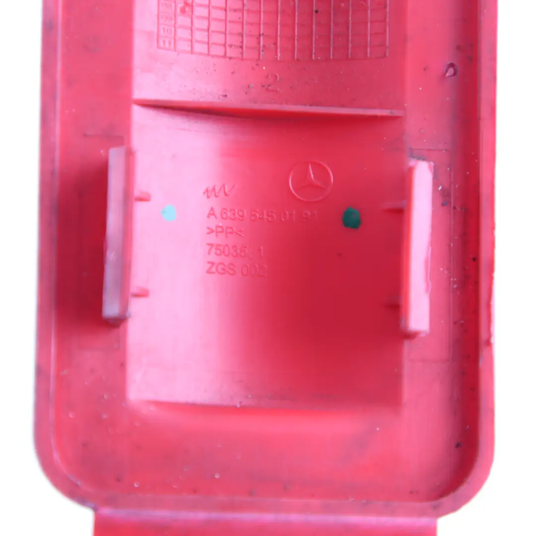 Mercedes Vito W639 Coperchio Terminale Positivo Batteria Trim Rosso - SKU A6395450191 - Numero di parte A6395450191