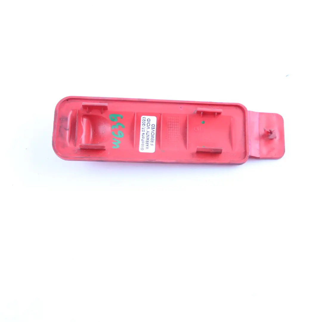 Tapa del Terminal Positivo de Batería Rojo para Mercedes Vito W639 con número de pieza A6395450191 Mercedes Vito W639 Tapa del Terminal Positivo de Batería Rojo - SKU A6395450191 - Número de pieza A6395450191