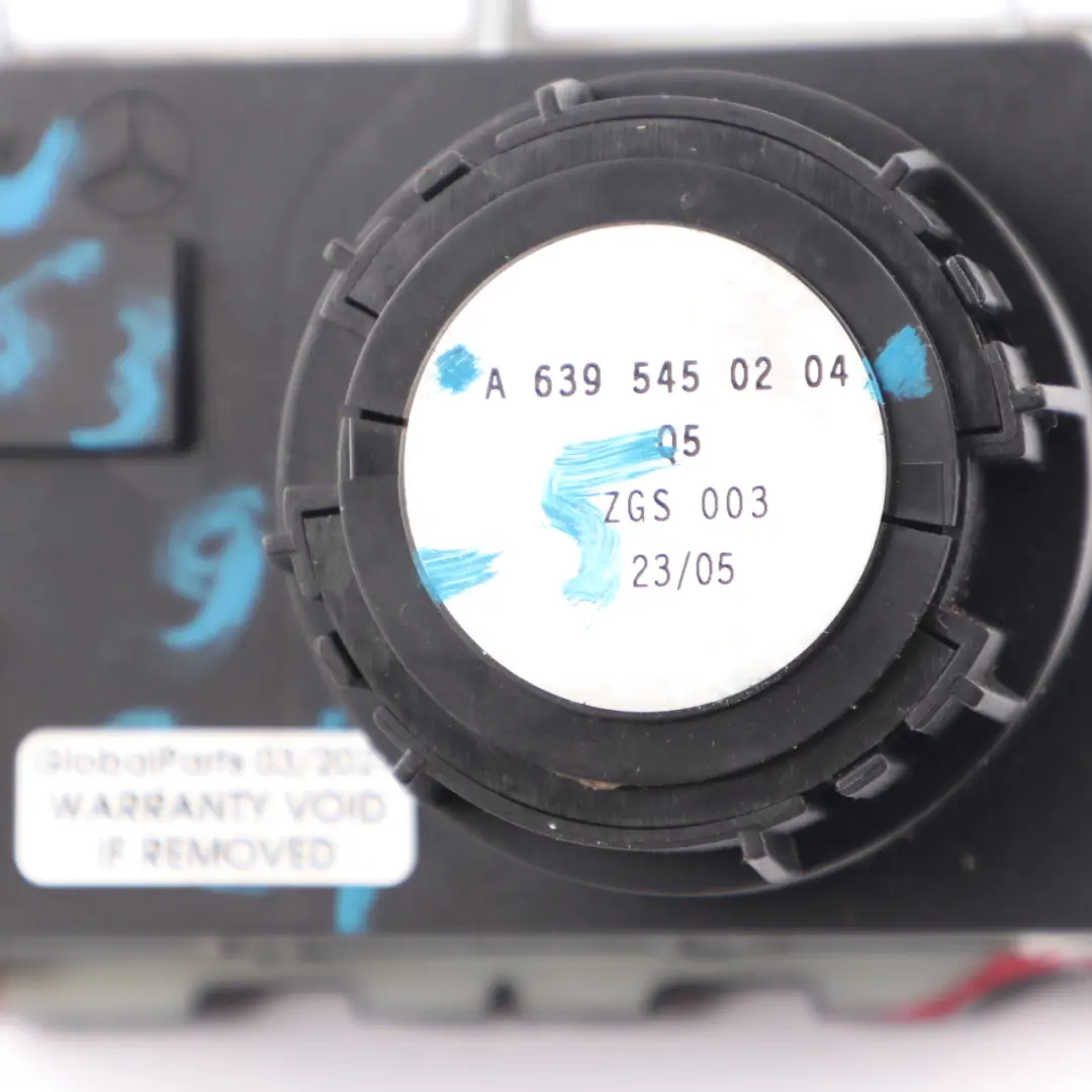 Mercedes Vito Viano W639 Headlight Switch Unit Control Button Knob - SKU A6395450204-5 - Part number A6395450204