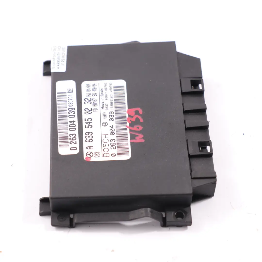 Mercedes Vito W639 PDC Parkdistanz steuergerät Modul ECU - SKU A6395450232 - Teilenummer A6395450232