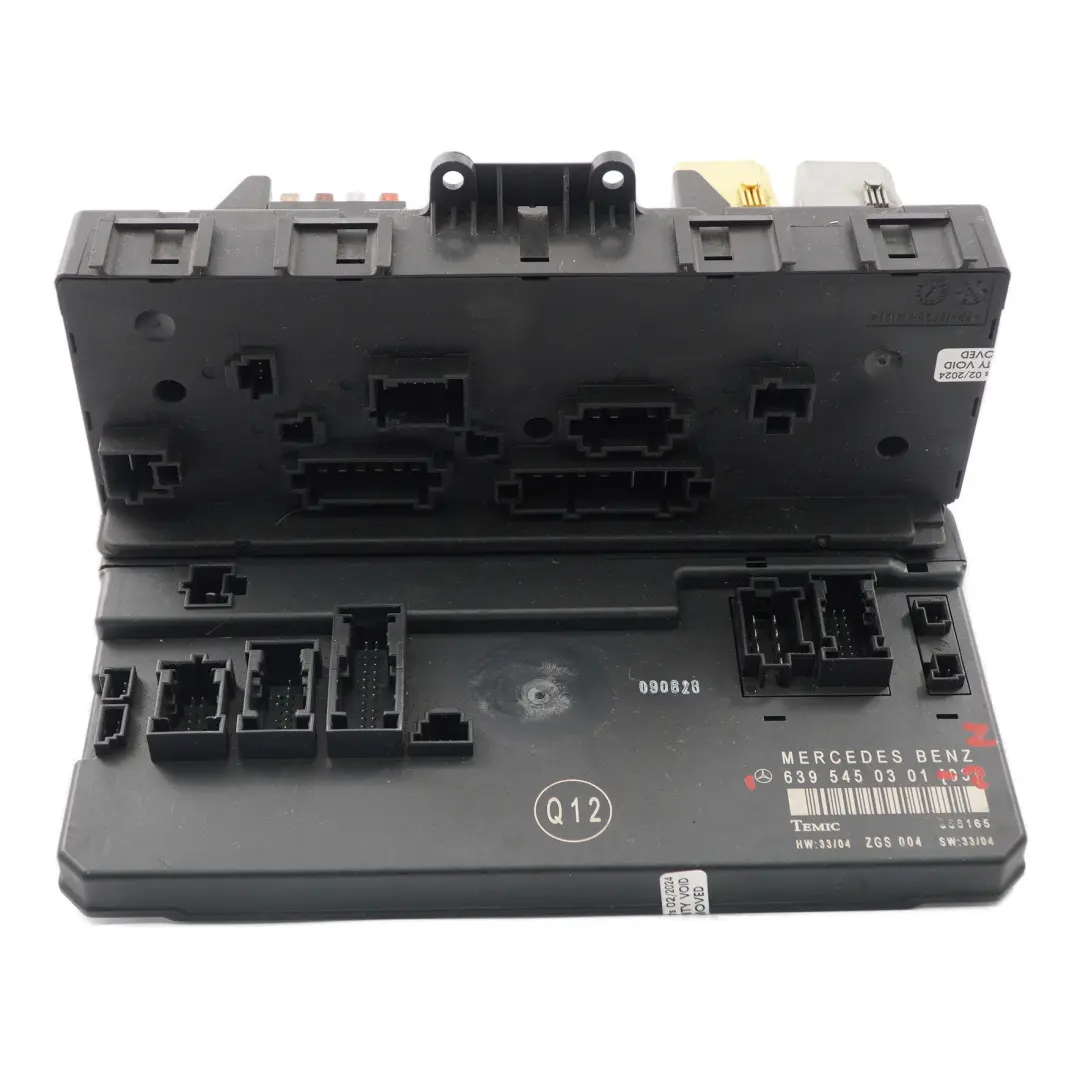 Caja Fusibles Relé Unidad Control Módulo Eléctrico SAM para Mercedes W639 con número de pieza A6395450301 Mercedes W639 Caja Fusibles Relé Unidad Control Módulo Eléctrico SAM - SKU A6395450301-2 - Número de pieza A6395450301