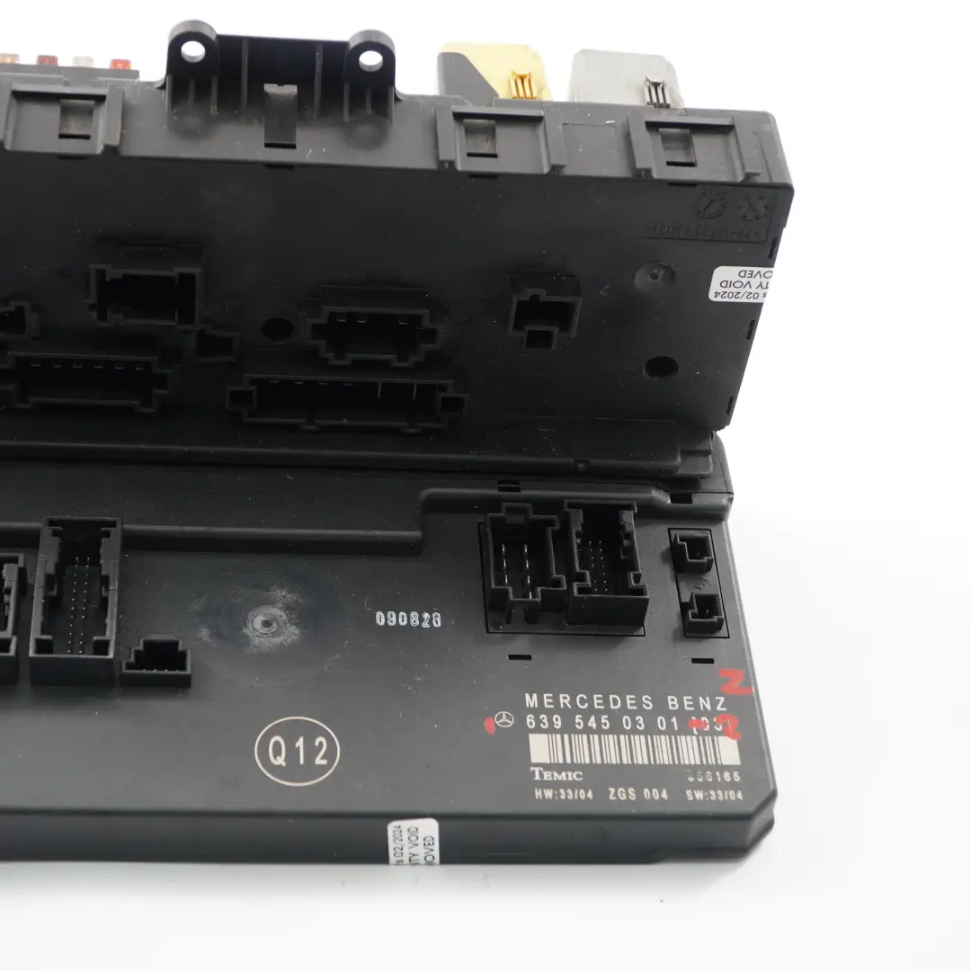 Mercedes W639 Fuse Box Relay Control Unit Electric Module SAM - SKU A6395450301-2 - Part number A6395450301