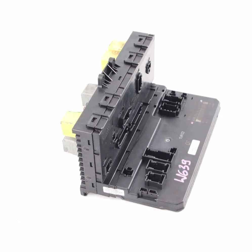 Caja Fusibles Relé Unidad Control Módulo Eléctrico SAM para Mercedes W639 con número de pieza A6395450301 Mercedes W639 Caja Fusibles Relé Unidad Control Módulo Eléctrico SAM - SKU A6395450301 - Número de pieza A6395450301