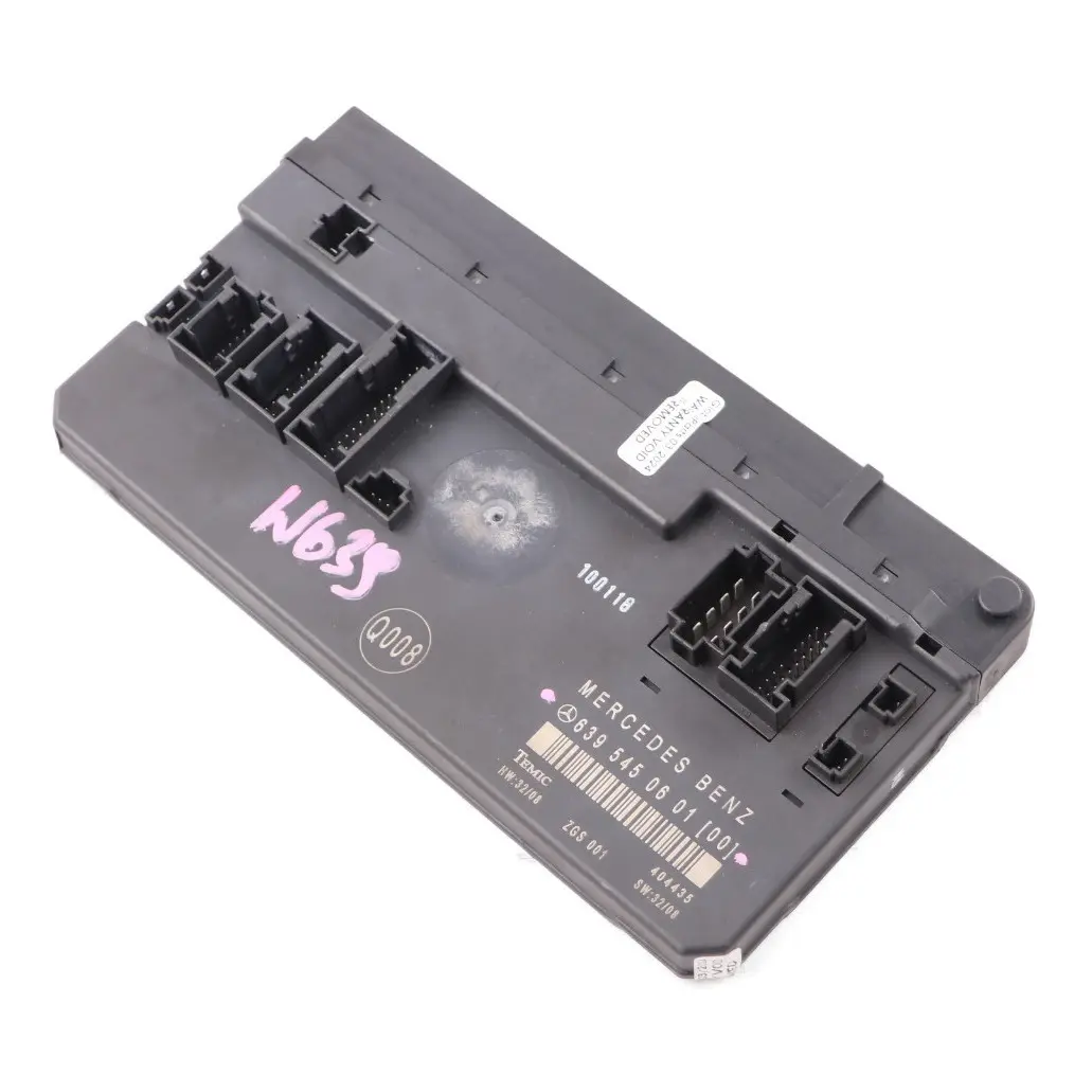 Mercedes Vito W639 Module De Commande Électrique SAM - SKU A6395450601 - Numéro de pièce A6395450601