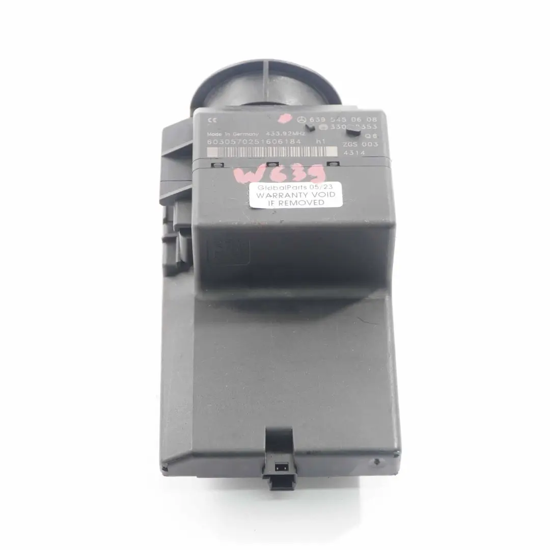 Mercedes W639 Commutateur d'allumage Module contrôle verrouillage - SKU A6395450608 - Numéro de pièce A6395450608