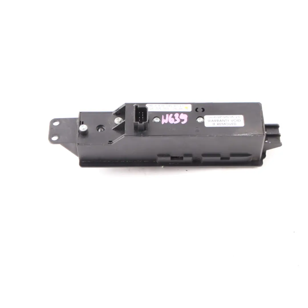 Mercedes Vito W639 Ventana Interruptor Regulador Panel Control Eléctrico - SKU A6395450713 - Número de pieza A6395450713