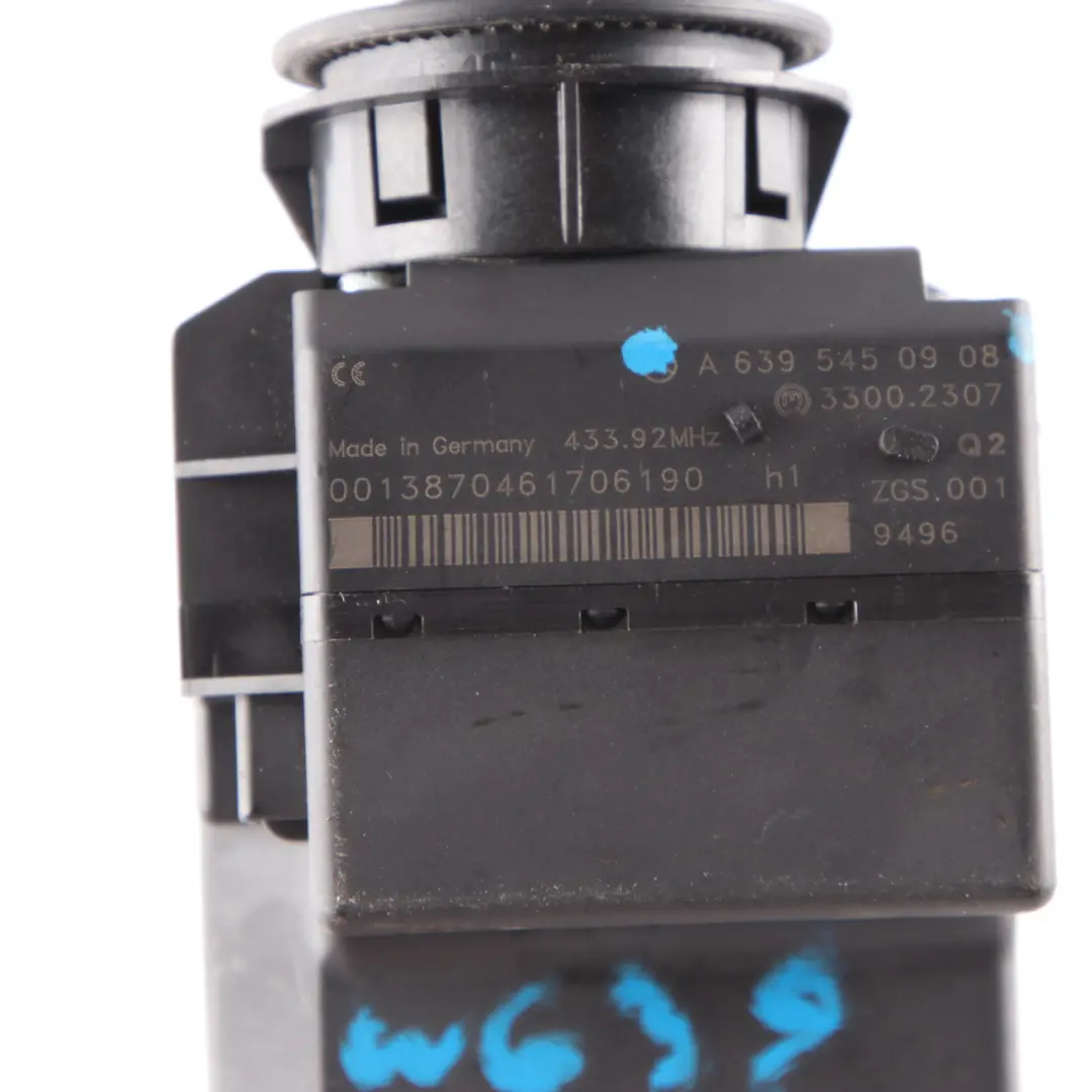 Mercedes Vito W639 Ignition Switch Barrel Lock Control Unit With Key - SKU A6395450908 - Part number A6395450908