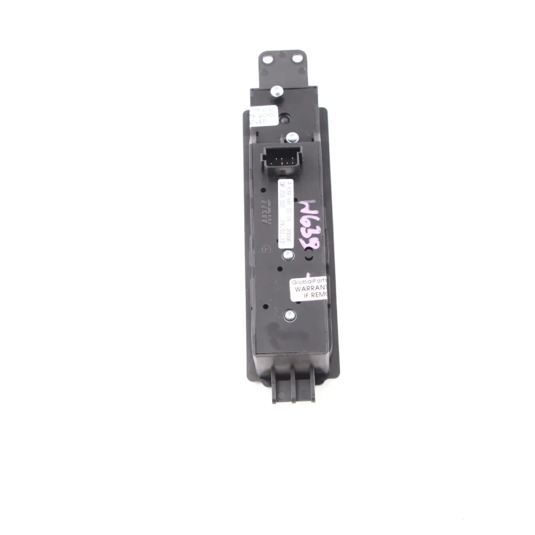 Mercedes Vito W639 Fensterheber Elektrischer Schalter Steuergerät A6395450913 - SKU A6395451013 - Teilenummer A6395451013