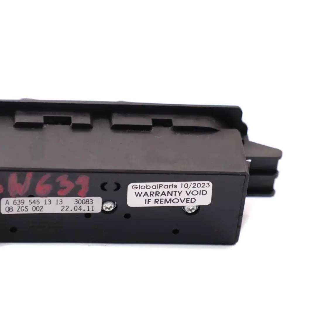 Mercedes Vito Viano W639 Window Lifter Switch Driver's Side Panel - SKU A6395451313 - Part number A6395451313