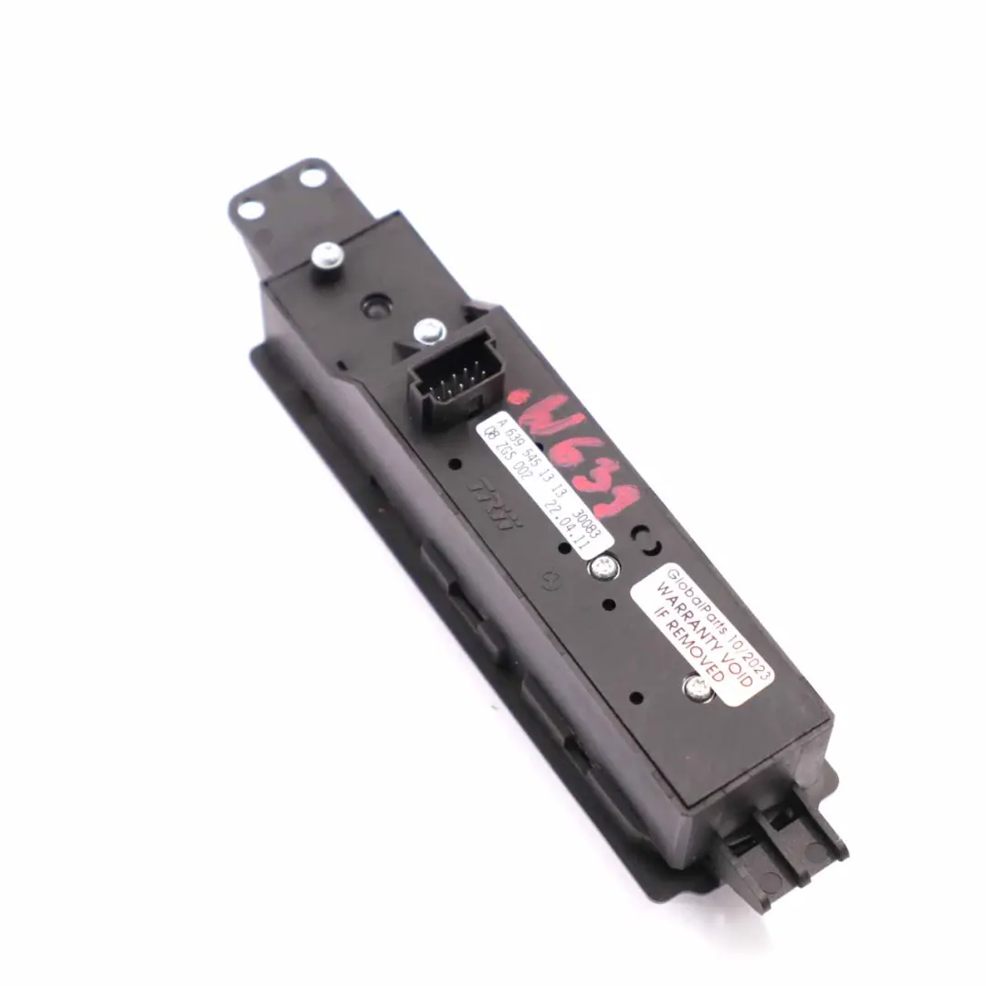 Mercedes Vito Viano W639 Window Lifter Switch Driver's Side Panel - SKU A6395451313 - Part number A6395451313