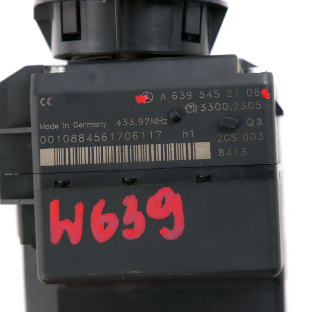 Ignition Switch Lock Control Unit Module to Mercedes Vito W639 with Part number A6395452108 Mercedes Vito W639 Ignition Switch Lock Control Unit Module - SKU A6395452108 - Part number A6395452108