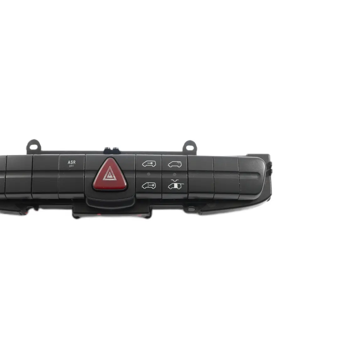 Center Hazard ASR Locking Light Control Switch Panel to Mercedes Vito W639 with Part number A6395454407 Mercedes Vito W639 Center Hazard ASR Locking Light Control Switch Panel - SKU A6395454407 - Part number A6395454407