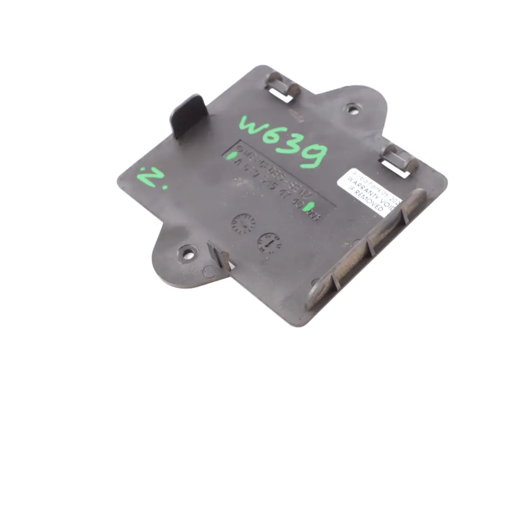 Mercedes W639 Bracket Gateway Control Module Mount - SKU A6395454740 - Part number A6395454740