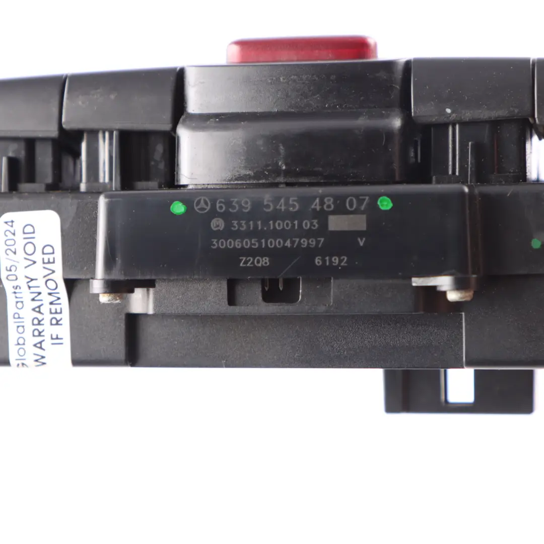 Mercedes W639 Unité De Commande Des Feux De Détresse - SKU A6395454807 - Numéro de pièce A6395454807