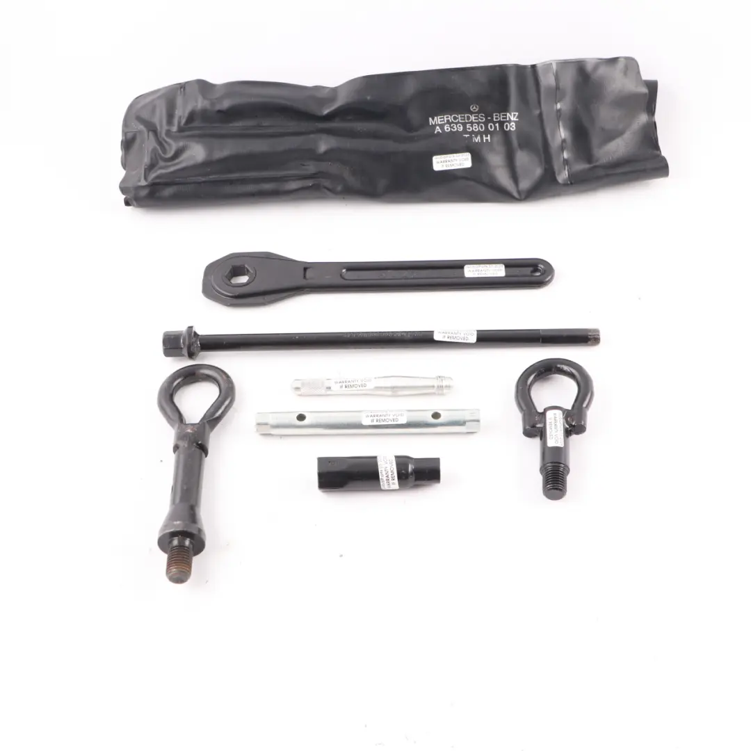 Mercedes Vito W639 Tools Case Bag Repair Service Kit Wrench Hook - SKU A6395800103-4 - Part number A6395800103
