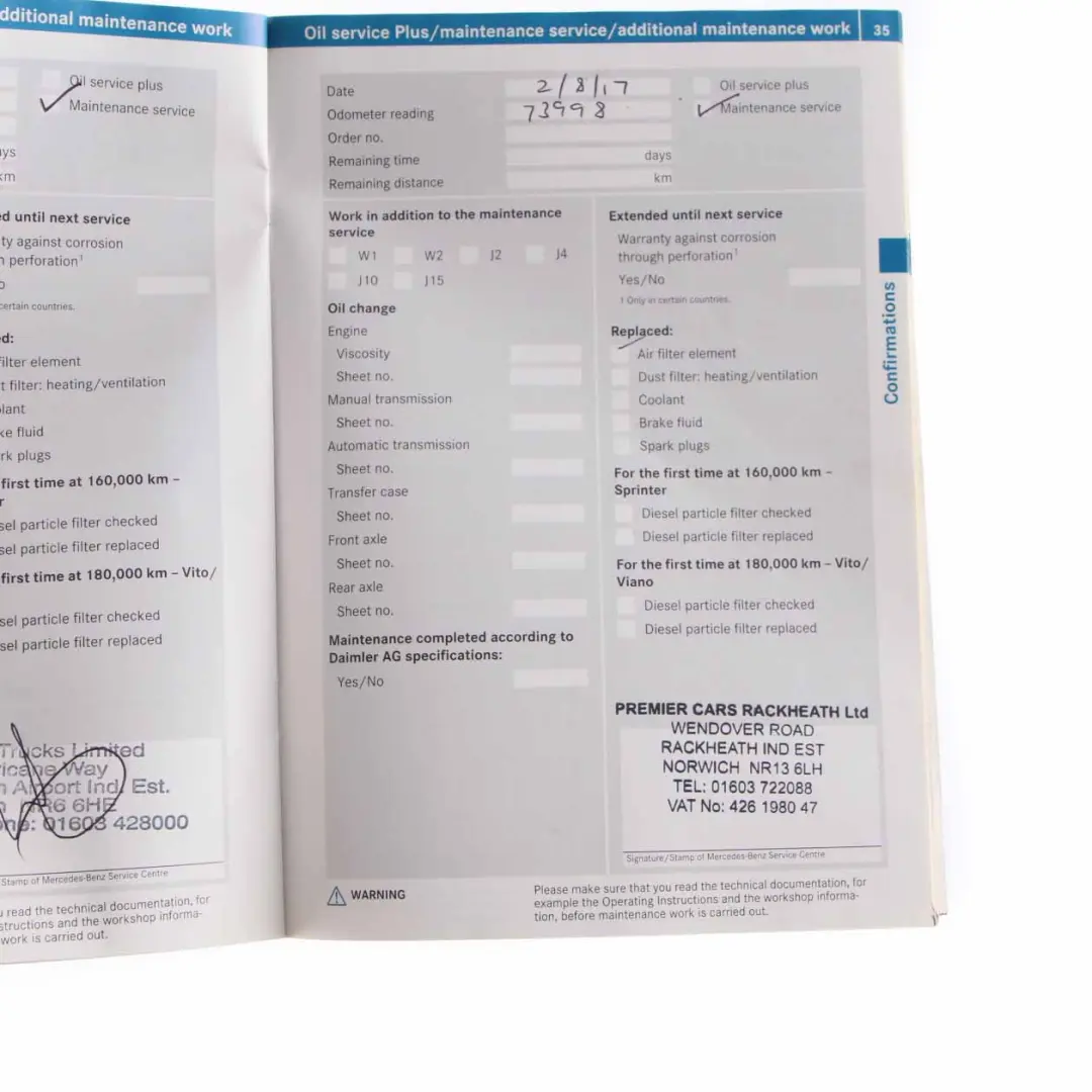 Owner's Handbook Service Booklet Case Pouch Wallet Set to Mercedes Vito W639 with Part number A6395842772 Mercedes Vito W639 Owner's Handbook Service Booklet Case Pouch Wallet Set - SKU A6395842772 - Part number A6395842772