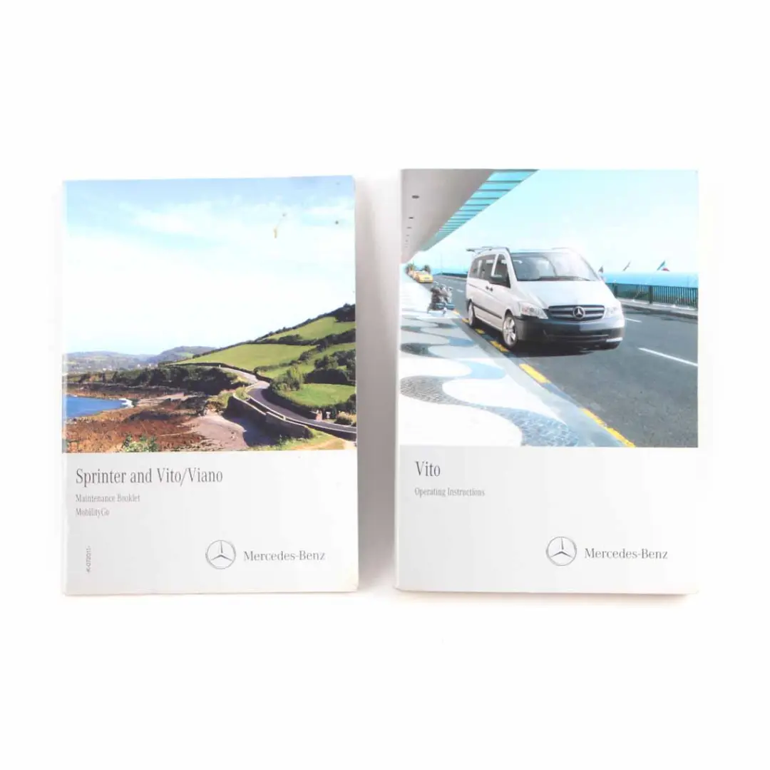 Owner's Handbook Service Booklet Case Pouch Wallet Set to Mercedes Vito W639 with Part number A6395842772 Mercedes Vito W639 Owner's Handbook Service Booklet Case Pouch Wallet Set - SKU A6395842772 - Part number A6395842772