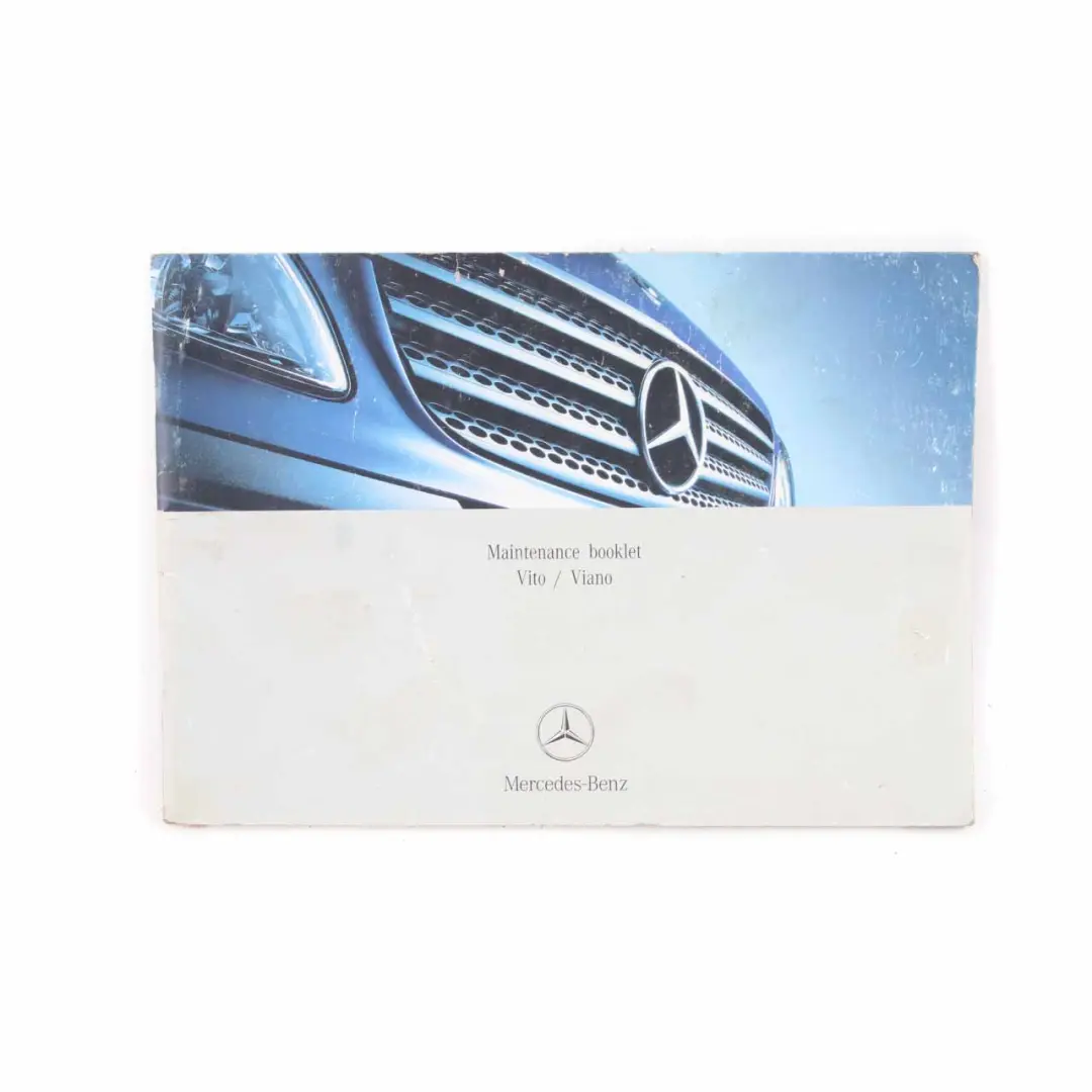 Owner's Handbook Service Booklet Pouch Case Wallet Set to Mercedes Vito W639 with Part number A6395844282 Mercedes Vito W639 Owner's Handbook Service Booklet Pouch Case Wallet Set - SKU A6395844282 - Part number A6395844282