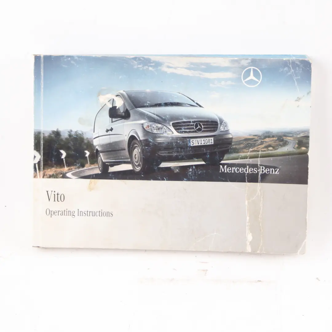 Mercedes Vito W639 Owner's Handbook Service Booklet Set - SKU A6395844896 - Part number A6395844896