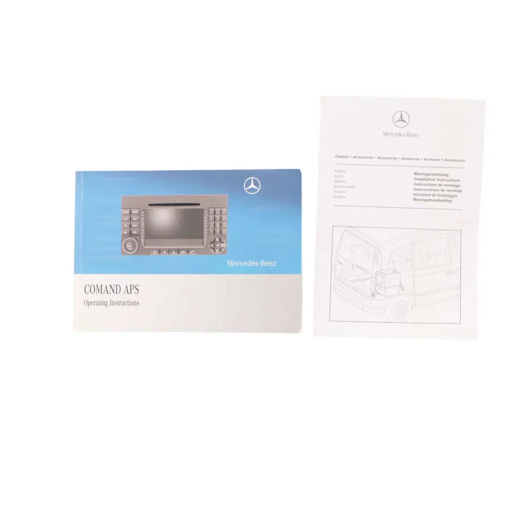 Owner's Handbook Service Booklet Case Pouch Wallet Set to Mercedes Vito W639 with Part number A6395845996 Mercedes Vito W639 Owner's Handbook Service Booklet Case Pouch Wallet Set - SKU A6395845996 - Part number A6395845996