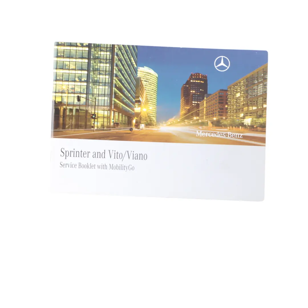 Mercedes Vito W639 Owner's Handbook Service Booklet Case Pouch Wallet Set - SKU A6395845996 - Part number A6395845996