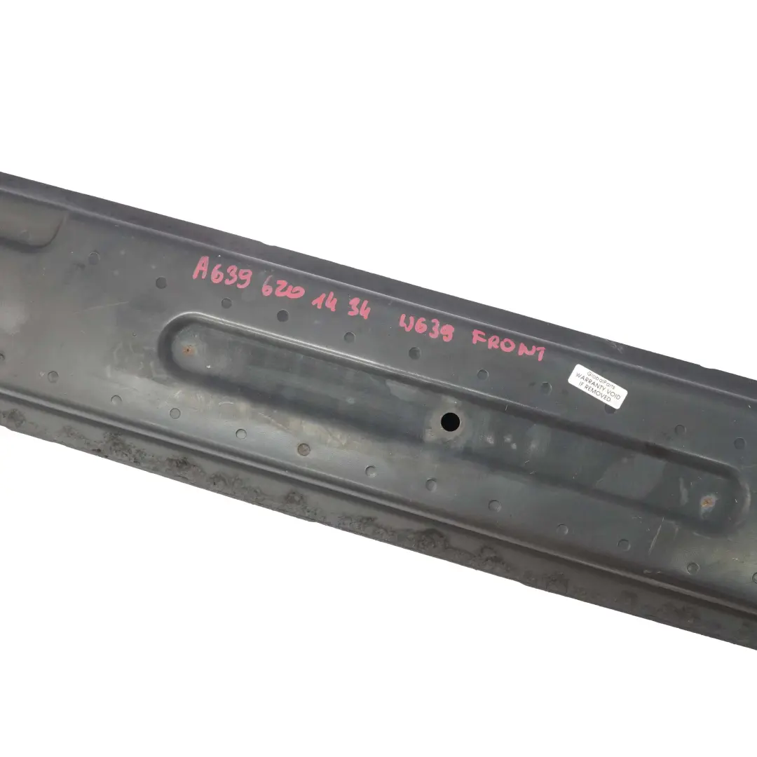 Bumper Carrier Bar Front Cross Member Support to Mercedes Vito W639 with Part number A6396201434 Mercedes Vito W639 Bumper Carrier Bar Front Cross Member Support - SKU A6396201434-1 - Part number A6396201434
