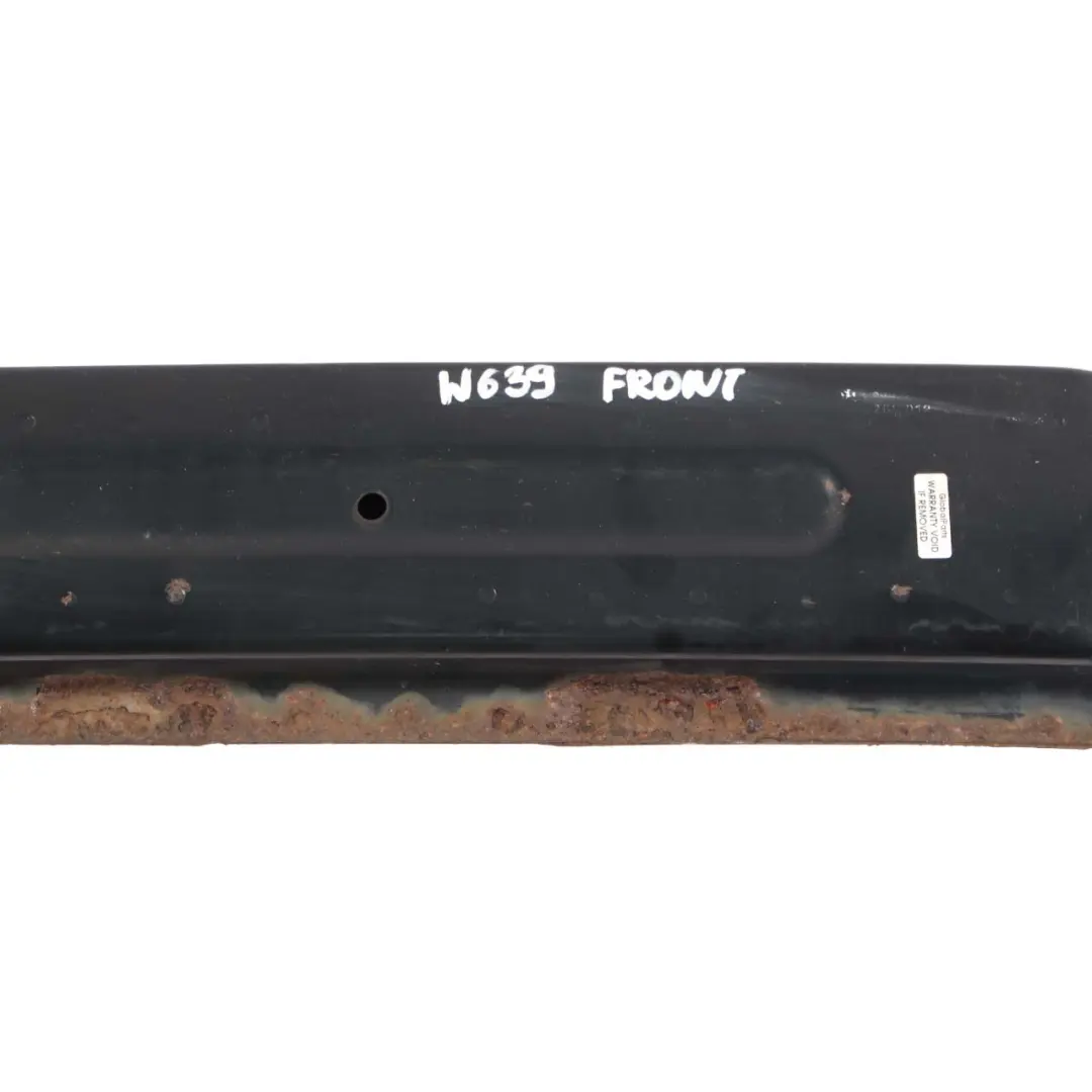 Barra Soporte Travesaño Delantero Parachoques para Mercedes Vito W639 con número de pieza A6396201434 Mercedes Vito W639 Barra Soporte Travesaño Delantero Parachoques - SKU A6396201434 - Número de pieza A6396201434