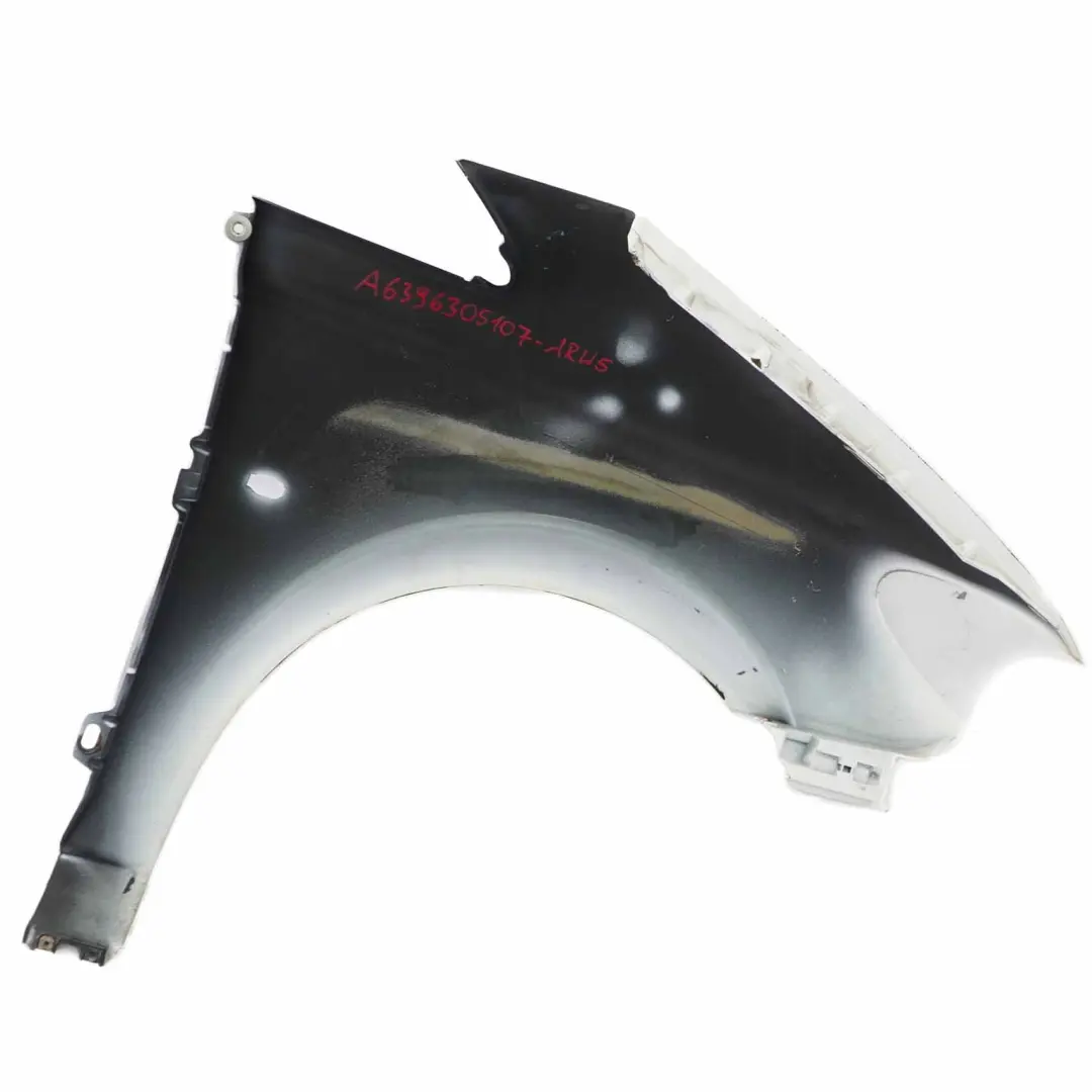 Mercedes Vito W639 Wing Panel Front Left N/S Fender Alpine White - 9147 - SKU A6396305107-ARW5 - Part number A6396305107