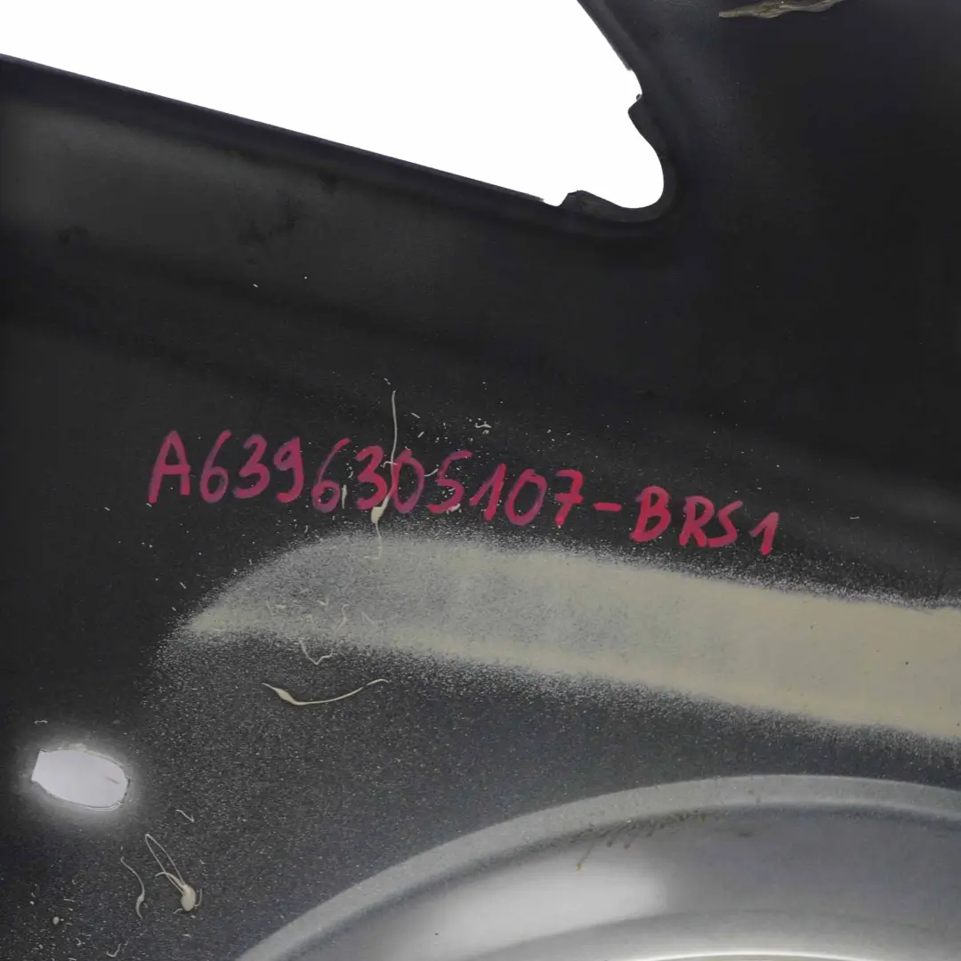 Wing Fender Panel Front Left N/S Side Trim Brilliant Silver 9744 to Mercedes W639 with Part number A6396305107 Mercedes W639 Wing Fender Panel Front Left N/S Side Trim Brilliant Silver 9744 - SKU A6396305107-BRS1 - Part number A6396305107