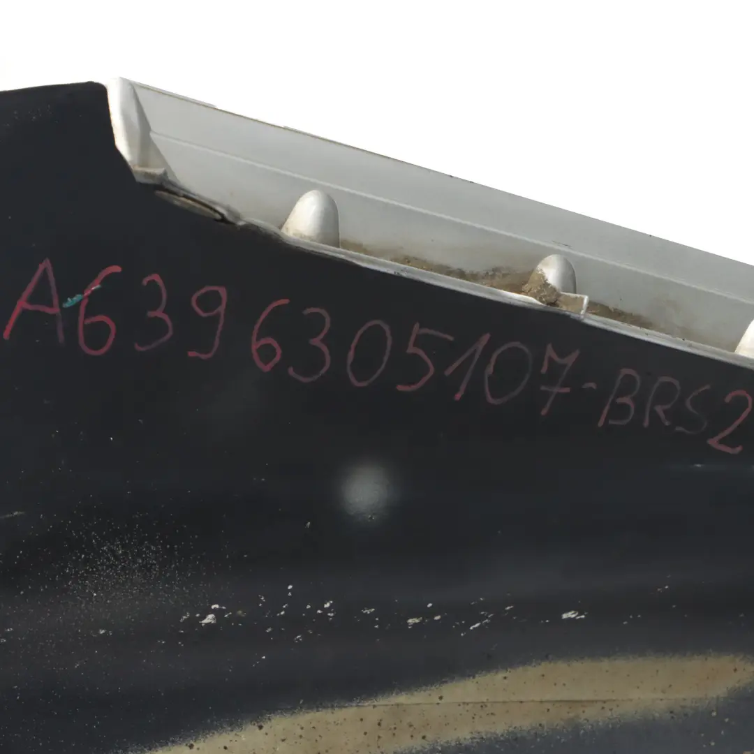 Mercedes W639 Embellecedor Guardabarros Delantero Izquierdo Brilliant Silver - SKU A6396305107-BRS2 - Número de pieza A6396305107