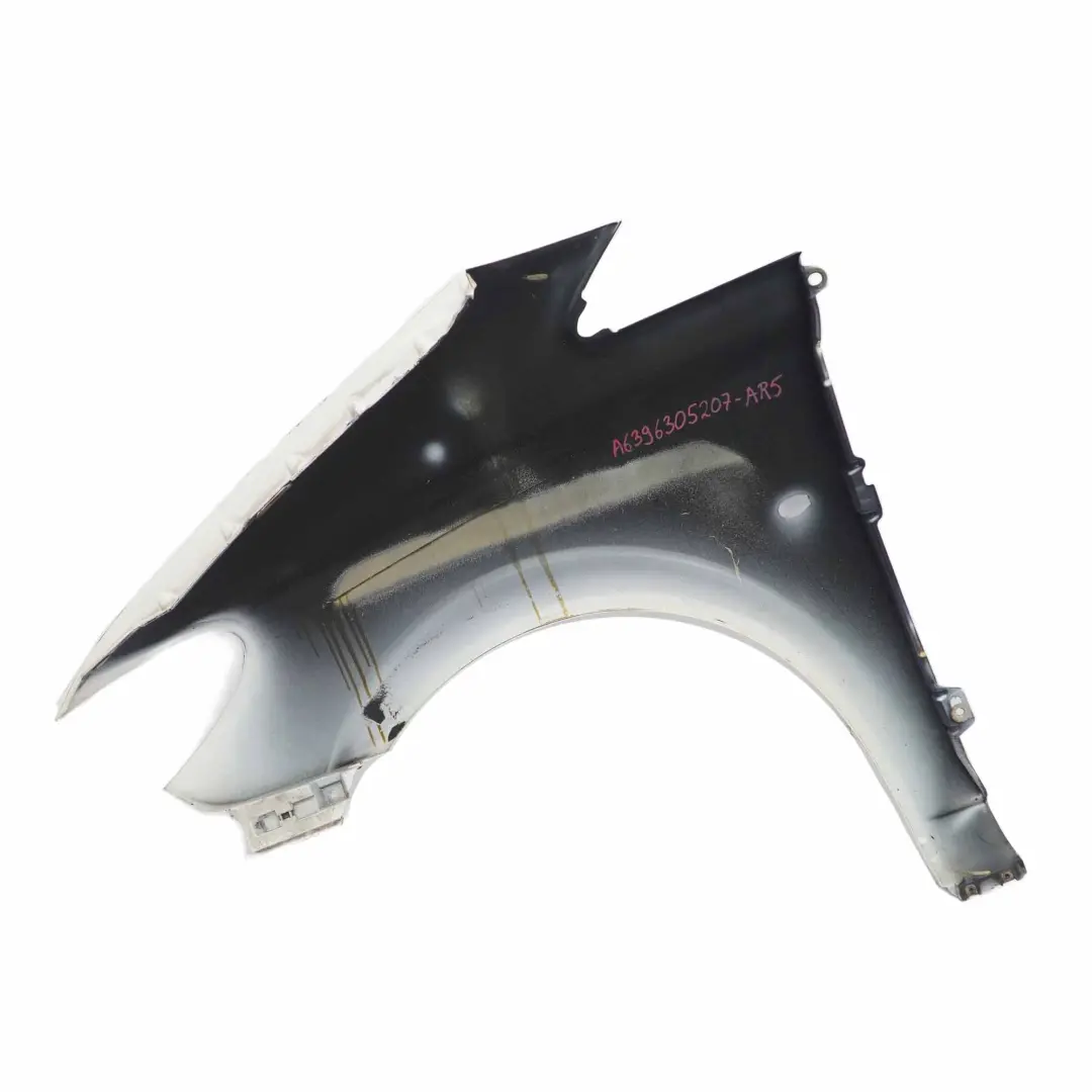 Mercedes Vito W639 Wing Panel Front Right O/S Fender Arctic White - 9147 - SKU A6396305207-ARW5 - Part number A6396305207