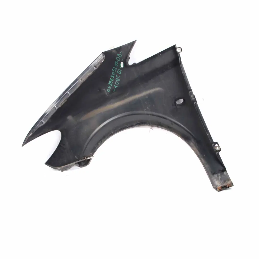 Mercedes Vito W639 Wing Panel Front Right O/S Fender Obsidian Black - 197 - SKU A6396305207-OB1 - Part number A6396305207